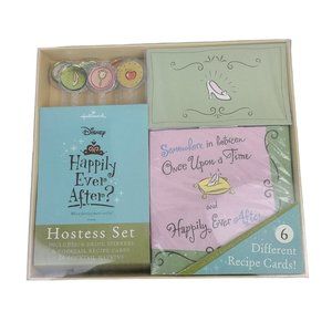 Hallmark Disney Happily Ever After Hostess Set Adult Party Beverages NEW
